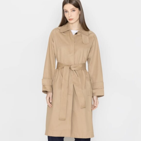 GRANA Organic Cotton Trench Coat - - Picture 3 of 6